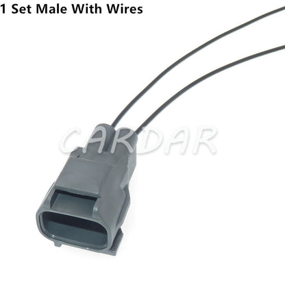 Conector Automotriz de 2 Pines 90980-10947 7283-7023-10, Zócalo Impermeable para Cableado de Sensor de Cigüeñal para Lexus Toyota