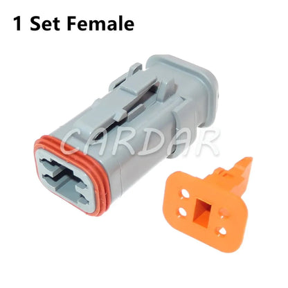 4 Pin 1.6 Series Auto Pump Truck Nozzle Wiring Cable Socket DT04-4P-E008 DT04-4S-E008