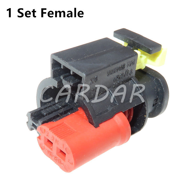 2 Pin 284556-1 Automotive Connector VVT Plug The Electromagnetic Valve Socket For Buick Chevrolet Cruze
