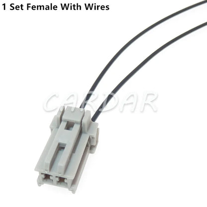 2 Pin 6098-0240 6098-0239 Automobile Engine Lamp Socket Motor Car Plug Wire Connector Waterproof Connectors For Nissan