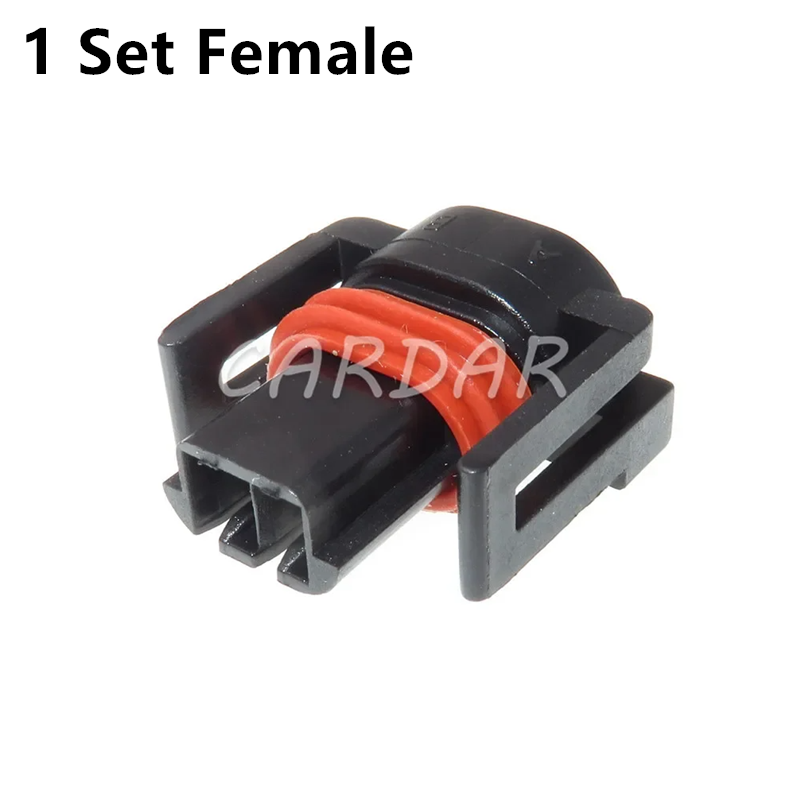 2 Pin 12162215 Waterproof Automotive Injector Plug Air Temperature Sensor Connector Socket For Car