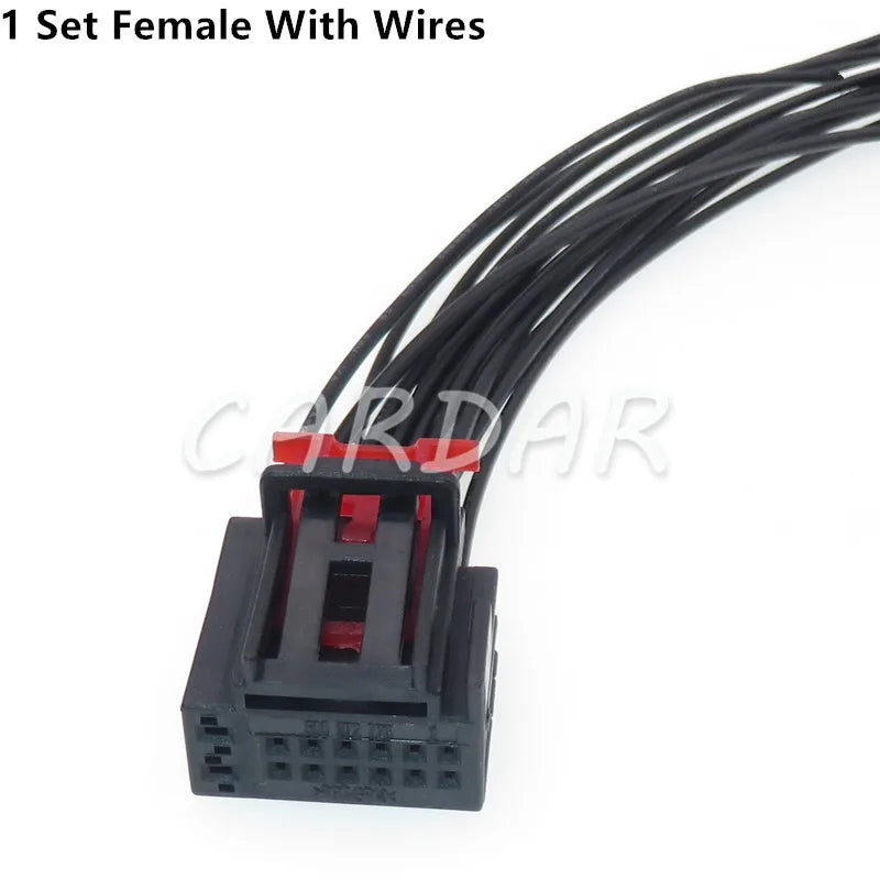 14 Pin 5Q0972726 Auto Wiring Harness Connector Car Electrical Wire Socket 5Q0 972 726 For VW