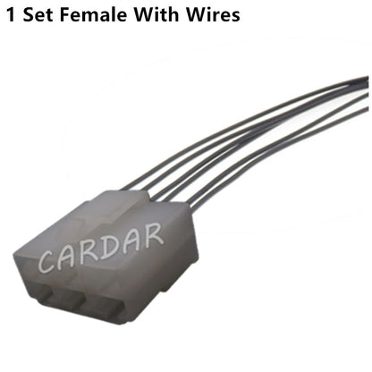6 Pin 6.3 Series Connector Wiring Socket With Pins