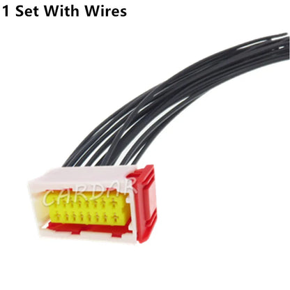 16 Pin 185760-4 185763-4 Automotive ECU Computer Cable Socket Electrical Car Plug With Terminals