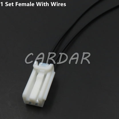 2 Pin 6098-6053 6098-6050 90980-12807 90980-12808 Auto Center Alto Horn Plug Wire Cable Socket Car Connector For Toyota