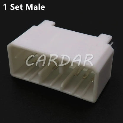 14 Pin Car Oxygen Sensor Plastic Housing Unsealed Wire Cable Harness Electrical Socket 173852-1 368508-1