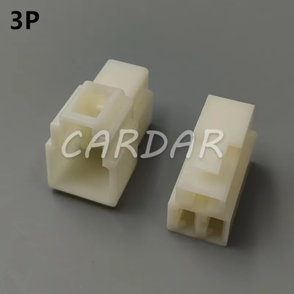 6.3 Series 1 / 2 / 3 / 4 / 6 / 8 / 12 Pin Automotive Wire Connector Motorcycle Socket With Terminals Pins Electric Vehicle Plug