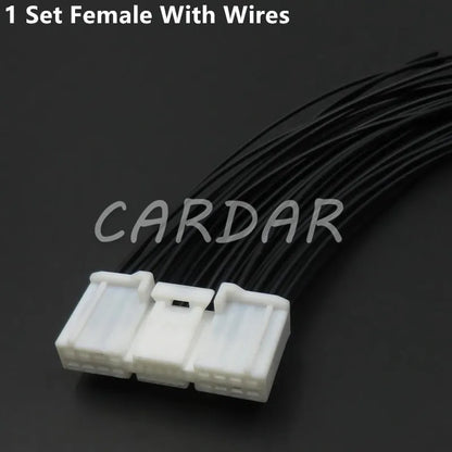 28 Pin Car Low Current Electric Wire Composite Socket Automobile Male Female Electrical Connector Auto Parts