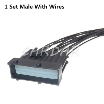 Conector automotriz de arnés de cables impermeable de 16 pines 1-964449-1 1-967242-1 1-965427-1, enchufe ECU sellado para coche