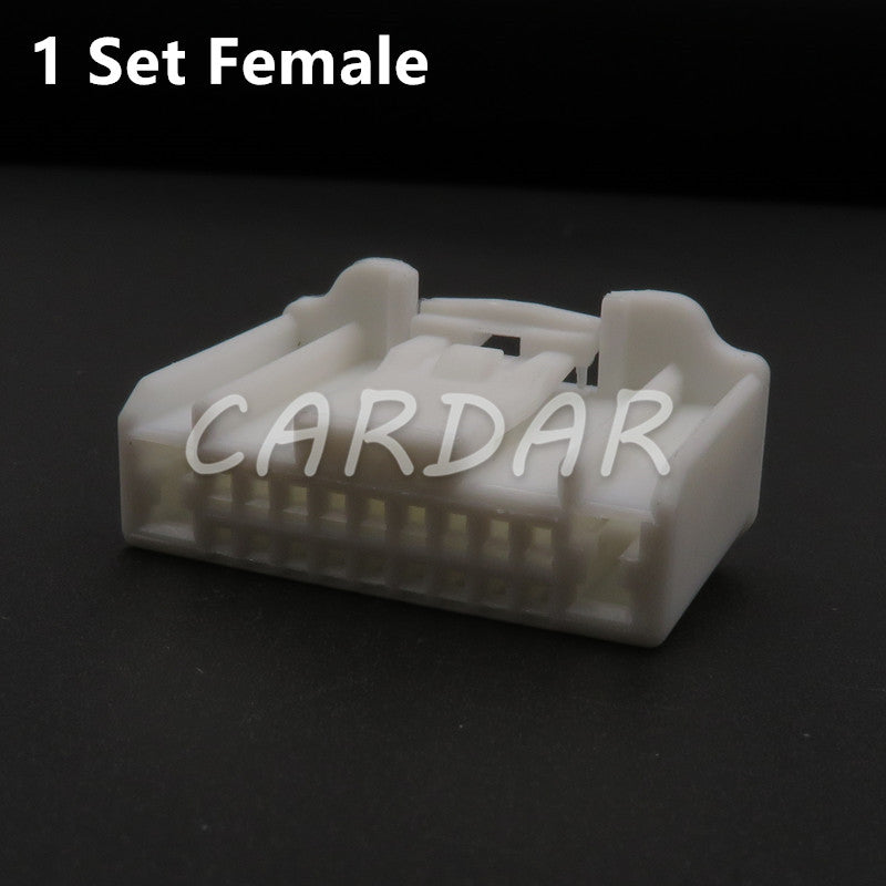 20 Pin 1674646-1 Car CD DVD Player Wire Plug Automotive Navigation Modification Cable Socket For Nissan
