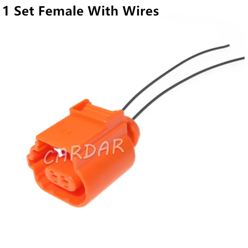 2 Pin 1.5 Series 1-966701-4 6X0973802C Auto Ignition Coil Waterproof Connector Car Water Temperature Sensor Socket