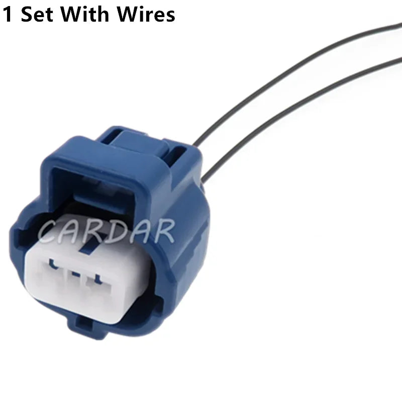 2 Pin Black Auto Sensor Wiring Socket 2.2 Series Automobile Socket Cable Wire Waterproof Connector