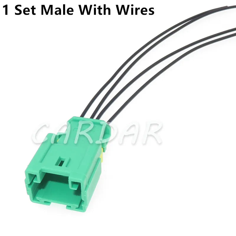 4 Pin 1.5 Series 98822-1045 98817-1045 Car License Plate Door Light Taillight Wiring Socket For Citroen