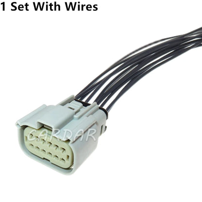 12 Pin 33472-1202 1 Series Grey Automotive Cable Harness Plastic Housing Unsealed Connector Auto Wire Socket