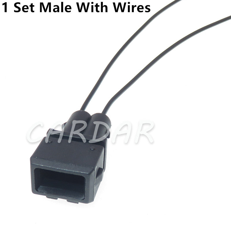 2 Pin 357 972 762 / 357 972 752 Automotive Waterproof Wiring Harness Connector Auto Socket