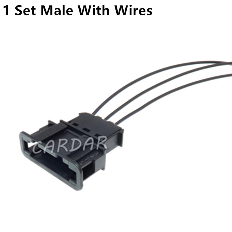 3 Pin 6.3 Series 1J0 972 763 Auto Blower Heater Wiring Harness Socket For VW Tiguan Sagitar Magotan 1J0 972 753
