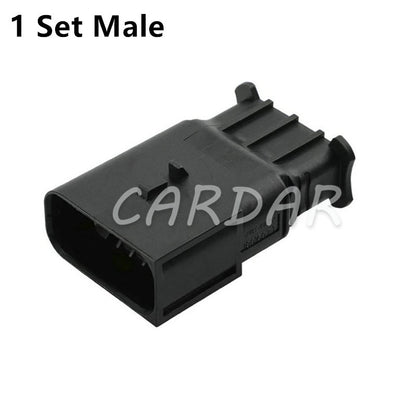 10 Pin 1801600-1 1801606-1 Automotive Headlight Connector Car Waterproof Socket For Peugeot