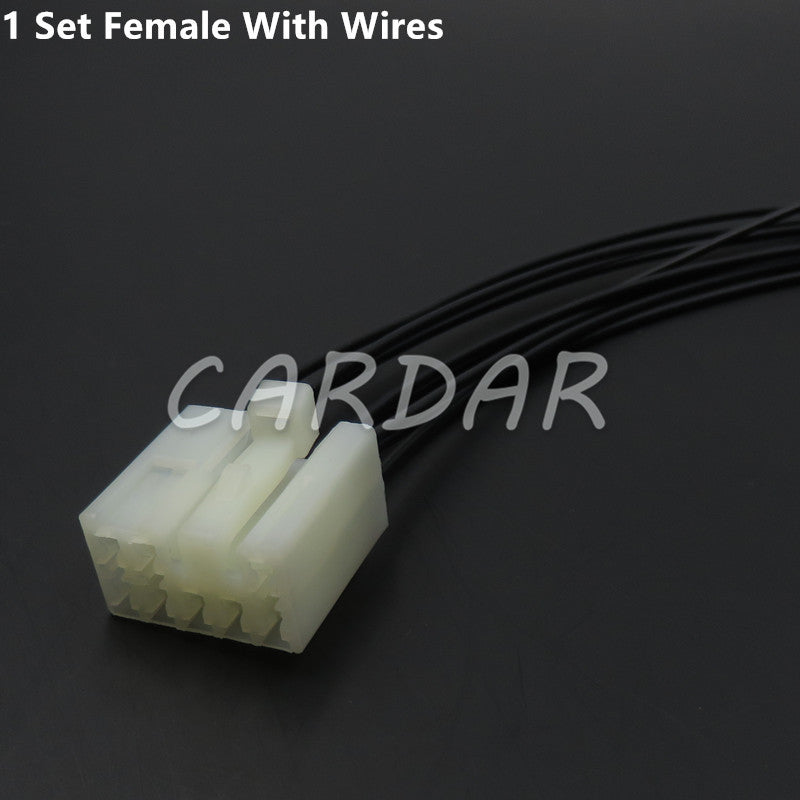 8 Pin 6240-1081 6240-5081 MT series 2.3mm(090) Automotive Wiring Connector Auto Audio Socket For Car