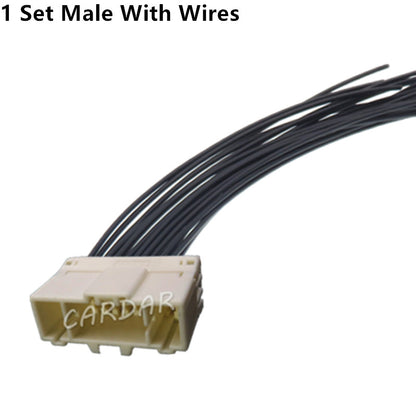 17 Pin PH841-17010 PH845-17010 Automobile Unsealed Adapter Auto Accessories Car Male Plug Female Cable Socket