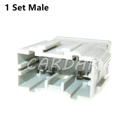 10 Pin 6098-0249 6098-0250 Automotive Connector Sockets With Terminal