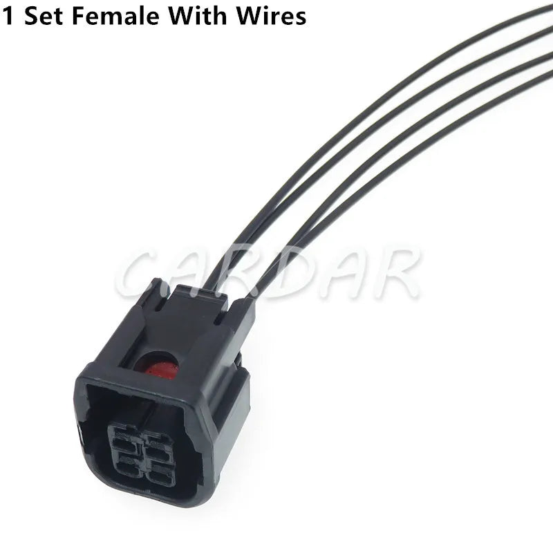 4 Pin 6181-3783 6189-7409 Automobile LED Tail Light Plug Headlight Wiring Harness Socket For Honda