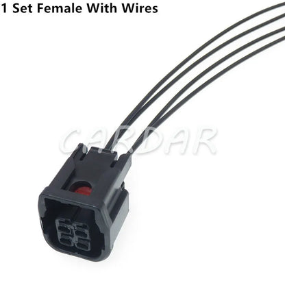 4 Pin 6181-3783 6189-7409 Automobile LED Tail Light Plug Headlight Wiring Harness Socket For Honda