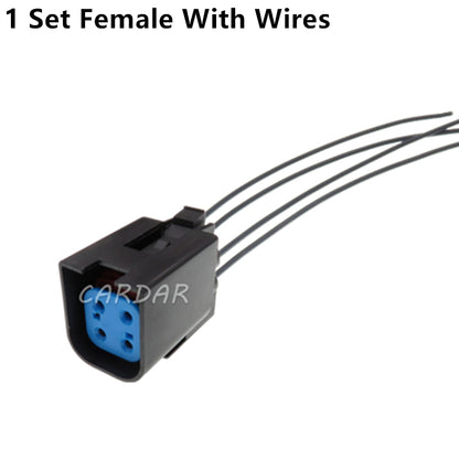 4 Pin 8-1437710-5 Electric Waterproof Socket Sealed Plug For Automotive Wiring Harness Connectors