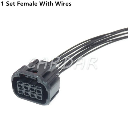 8 Pin 6189-7423 6181-6850 LED Headlight Speaker Socket Waterproof Connector For Honda Civic Odyssey XRV VEZEL
