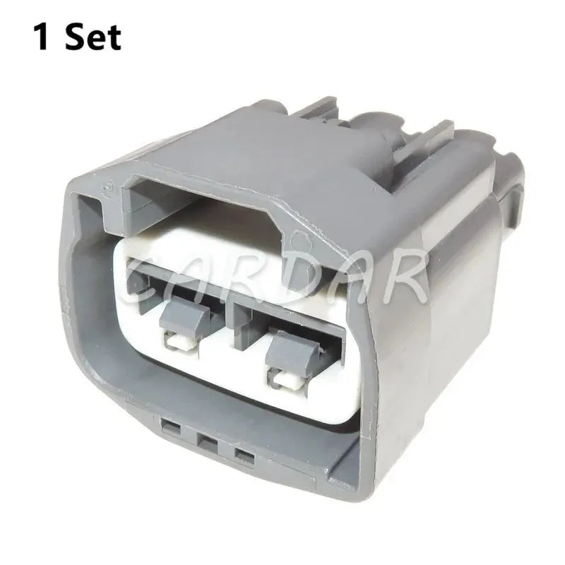 2 Pin 9.5mm Electronic Booster Pump Plug Plastic Waterproof Wiring Cable Connector For Ford Focus