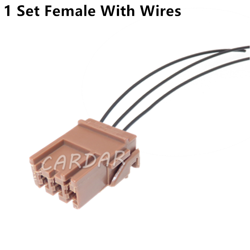 3 Pin 4.8 Series Auto Large Current Power Cable Harness Unsealed Socket Male Female Connector