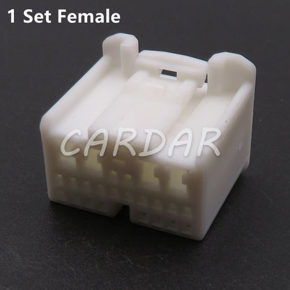 24 Pin Car Electric Wire Docking Adapter 1746864-1 1318756-1 90980-12560 Car Module Socket for Toyota Lexus 12149