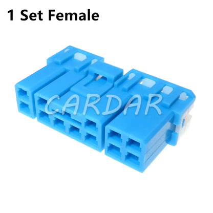 12 Pin 2.8 Series Blue Car Electric Wiring Connector Auto Unsealed Socket 7122-1729-90 7123-1729-90 7157-6123-90