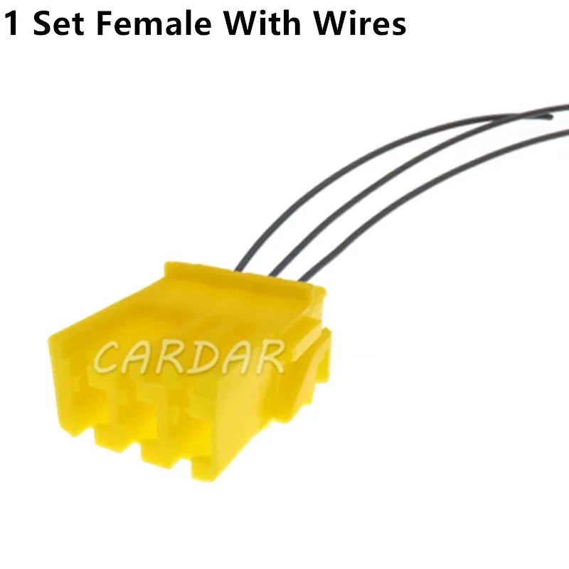 3 Pin Automotive Electrical Plug Wiring Cable Socket With Terminals For Auto Car Moto