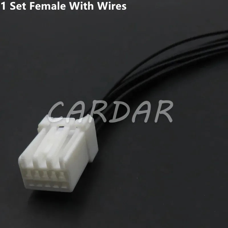 10 Pin 6098-4982 Miniature Connector Automotive Male Female Docking Electric Wire Socket