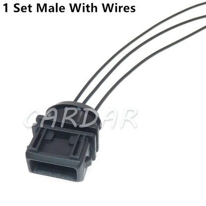 3 Pin 443906233 828840-1 Car Stepping Motor Idling Engine Socket Electrical Wire Connector EV1 Auto Plug