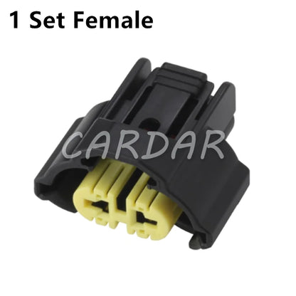 2 Pin 6189-0935 Fog Lamp Socket Automotive Connector Equivalent For Japanese IAT MAT Applications Mazda Toyota