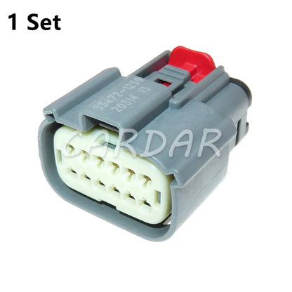 12 Pin 1 Series Car Wiring Harness Socket 33472-1259 Auto Headlights Unsealed Modification Connector Accessories