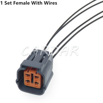 4 Pin 6195-0018 6195-0015 Oxygen O2 Sensor Plug Socket For Cars Automotive Connector