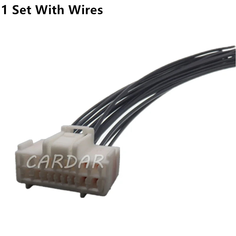 17 Pin 6098-1998 Car Modification Cable Socket Automotive Electrical Wire Connector With Terminals