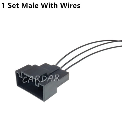 3 Pin 4.8 7.8 Series 7283-3032-30 High Current Automotive Wiring Harness Compound Connector Unsealed Socket