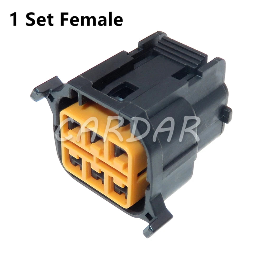 6 Pin HP066-06021 HP075-06100 Auto Connector Car Headlamp Wiring Socket GL171-06021 Holder Lamp Holder Waterproof Plug