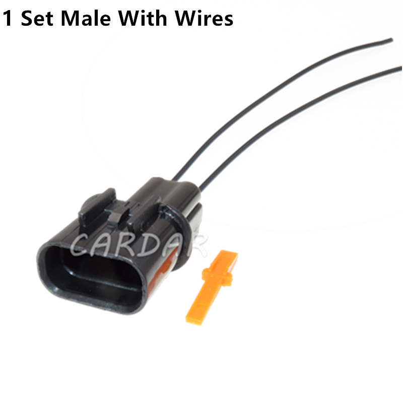 2 Pin 2.2 Series AutoAir Conditioning Compressor Cold Air Pump Plug Wiring Sealed Socket For Hyundai KIA PK505-02027
