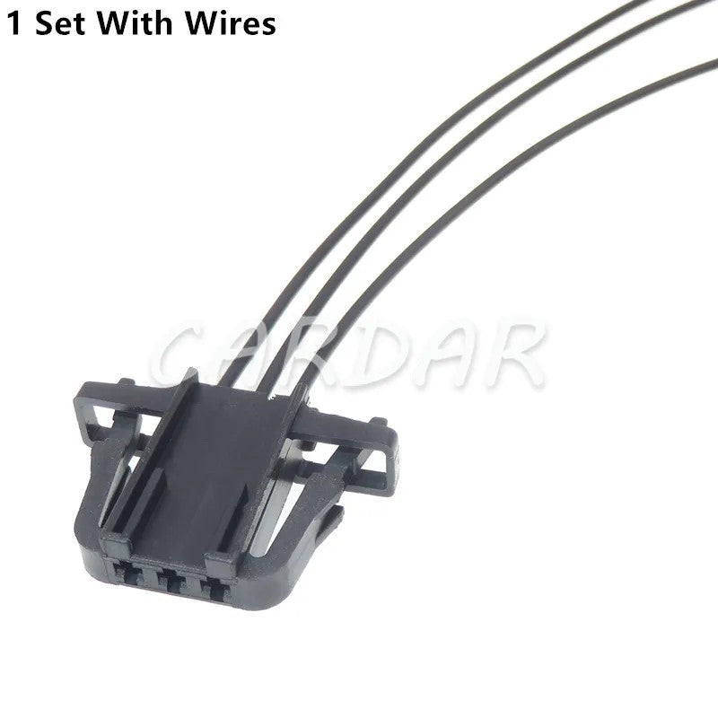 3 Pin 3B0972703 Auto Horn Socket 1.5 Automotive Wire Connector Door lamp Tail lights plug For VW Skoda