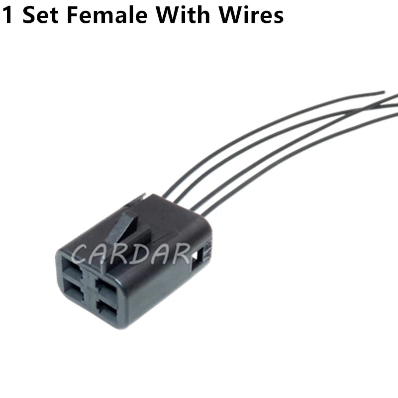 4 Pin 1.5 Series 12047785 12047786 Automotive Unsealed Electric Cable Harness Socket With Terminal