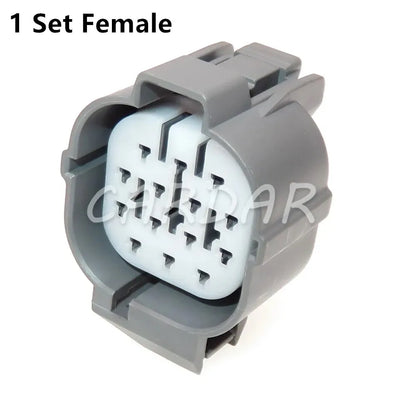 14 Pin 6181-0077 6189-0136 Waterproof Electric Car Connector Sealed Cable Socket With Terminals Seals