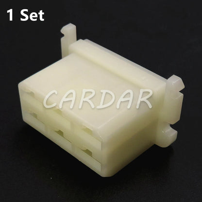 6 Pin 6.3 Series Auto High Current Modification Wire Socket Car Accessories Electric Cable Connector