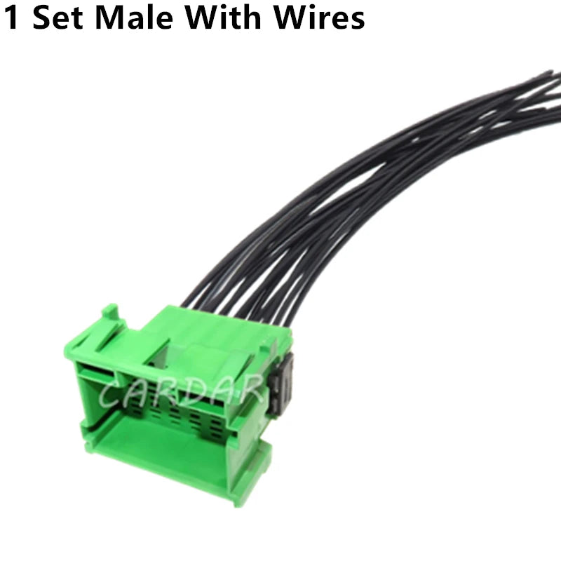 18 Pin Auto Unsealed Electric Cable Socket 1-967624-3 Car Electrical Connector 1-967629-3 Male Female Docking Adapter