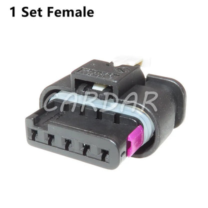 5 Pin 1-1718806-1 / 4F0 973 705 2141520 Automotive Electric Connector Waterproof Air Flow Meter Sensor Plug For VW Audi