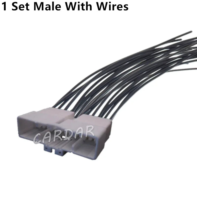 22 Pin MG651086 Automobile Fuse Box BCM Connector MG641089 Car Control Module Wiring Terminal Male Plug Female Socket