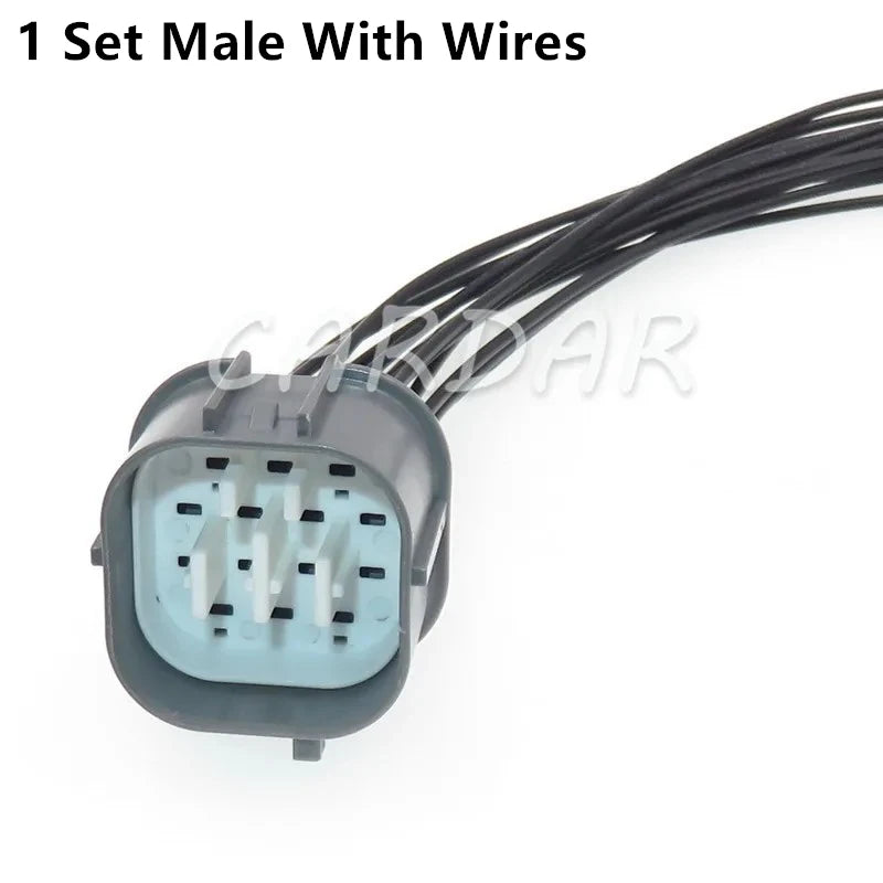 14 Pin 6181-0077 6189-0136 Waterproof Electric Car Connector Sealed Cable Socket With Terminals Seals